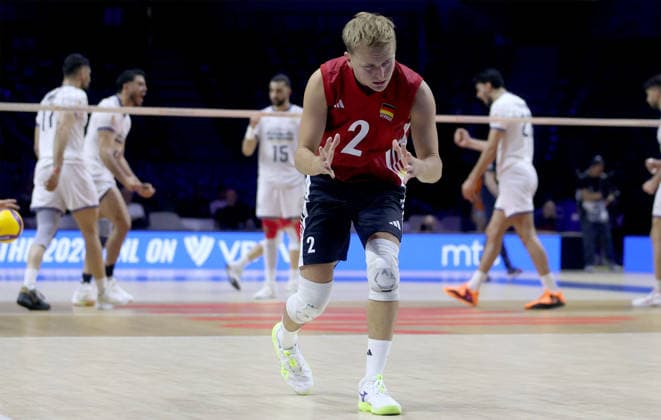 16.07.2026 Belgrade(Serbia) Iran-Germany Nations League Men s Volleyball Leonard Graven Germany :