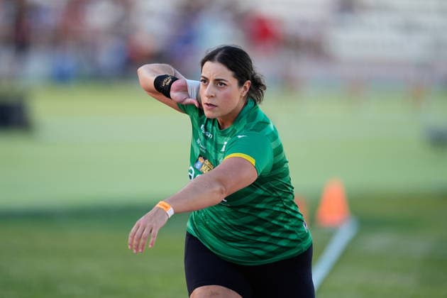 July 16, 2026, Madrid, Madrid, Spain: Maria Belen Toimil Fernandez of Spain competes in the WomenÃ¢â‚¬â ¢s Shot Put Final during the WACT Silver Meeting Madrid 2026 at Vallehermoso Stadium on July 16, 2026 in Madrid, Spain. Madrid Spain - ZUMAa181 20260716_zaa_a181_003 Copyright: xOscarxJ.xBarrosox