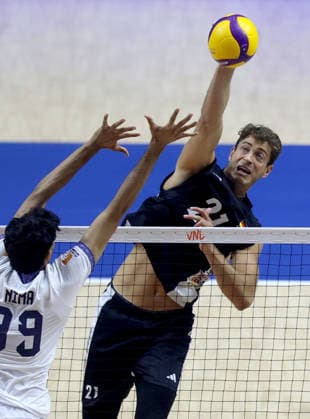 16.07.2026 Belgrade(Serbia) Iran-Germany Nations League Men s Volleyball Tobias Krick Germany :