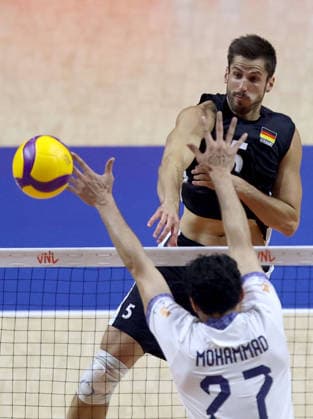 16.07.2026 Belgrade(Serbia) Iran-Germany Nations League Men s Volleyball Moritz Reichert Germany :