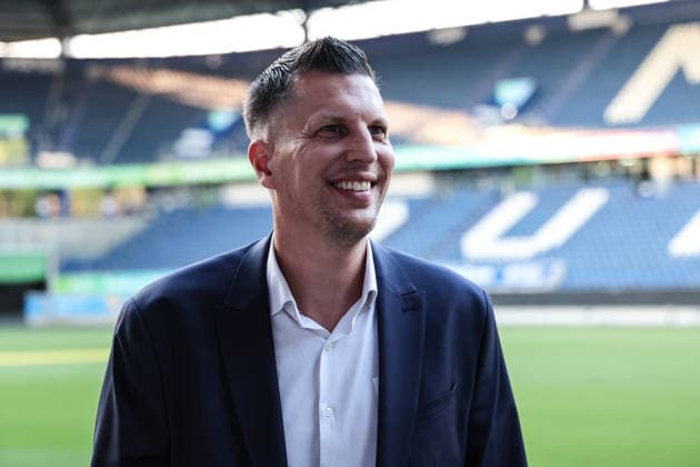 Fussball, 3.Liga Saison 2026 2027 Außerordentliche Mitgliederversammlung MSV Duisburg 16.07.2026, schauinsland-reisen-arena Thorsten Immel (Vorstand MSV Duisburg) Duisburg schauinsland-reisen-arena Nordrhein-Westfalen Deutschland *** Sports, Soccer, 3rd Division Season 2026–2027 MSV Duisburg Extraordinary General Meeting July 16, 2026, Schauinsland Reisen Arena, Thorsten Immel, Board Member of MSV Duisburg, Duisburg, Schauinsland Reisen Arena, North Rhine-Westphalia, Germany