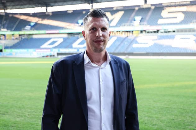 Fussball, 3.Liga Saison 2026 2027 Außerordentliche Mitgliederversammlung MSV Duisburg 16.07.2026, schauinsland-reisen-arena Thorsten Immel (Vorstand MSV Duisburg) im Porträt Duisburg schauinsland-reisen-arena Nordrhein-Westfalen Deutschland *** Sports, Soccer, 3rd Division Season 2026–2027 MSV Duisburg Extraordinary General Meeting July 16, 2026, Schauinsland Reisen Arena: A Profile of Thorsten Immel, Member of the MSV Duisburg Board of Directors; Duisburg, Schauinsland Reisen Arena, North Rhine-Westphalia, Germany