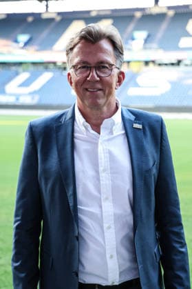 Fussball, 3.Liga Saison 2026 2027 Außerordentliche Mitgliederversammlung MSV Duisburg 16.07.2026, schauinsland-reisen-arena Ralf Raddue (Vorstand MSV Duisburg) im Porträt Duisburg schauinsland-reisen-arena Nordrhein-Westfalen Deutschland *** Sports, Soccer, 3rd Division Season 2026–2027 Extraordinary General Meeting of MSV Duisburg, July 16, 2026, Schauinsland Reisen Arena: A Profile of Ralf Raddue, Member of the MSV Duisburg Board of Directors, Duisburg, Schauinsland Reisen Arena, North Rhine-Westphalia, Germany