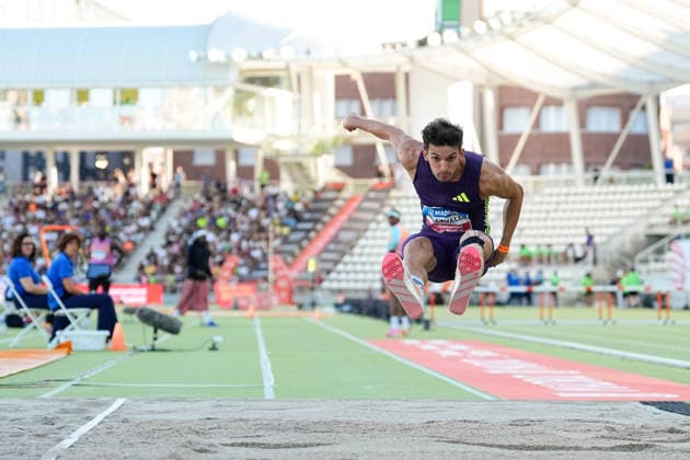 July 16, 2026, Madrid, Madrid, Spain: Andrea Dallavalle of Italy competes in the MenÃ¢â‚¬â ¢s Triple Jump Final during the WACT Silver Meeting Madrid 2026 at Vallehermoso Stadium on July 16, 2026 in Madrid, Spain. Madrid Spain - ZUMAa181 20260716_zaa_a181_020 Copyright: xOscarxJ.xBarrosox
