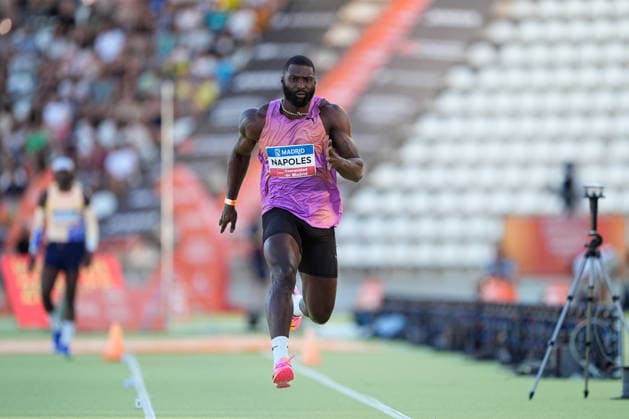 July 16, 2026, Madrid, Madrid, Spain: Cristian Napoles of Cuba competes in the MenÃ¢â‚¬â ¢s Triple Jump Final during the WACT Silver Meeting Madrid 2026 at Vallehermoso Stadium on July 16, 2026 in Madrid, Spain. Madrid Spain - ZUMAa181 20260716_zaa_a181_022 Copyright: xOscarxJ.xBarrosox