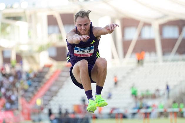 July 16, 2026, Madrid, Madrid, Spain: Ethan Olivier of New Zealand competes in the MenÃ¢â‚¬â ¢s Triple Jump Final during the WACT Silver Meeting Madrid 2026 at Vallehermoso Stadium on July 16, 2026 in Madrid, Spain. Madrid Spain - ZUMAa181 20260716_zaa_a181_026 Copyright: xOscarxJ.xBarrosox