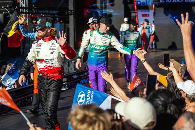 AUTO - WRC, Motorsport Rallye, WM - RALLY ESTONIA 2026 SOLBERG Oliver, EDMONDSON Elliott, TOYOTA GR Yaris Rally1, portrait during the 2026 Rally Estonia, 8th round of the 2026 WRC WORLD RALLY CAR CHAMPIONSHIP, from July 16 to 29, 2026 at Tartu, Estonia - TartuEstonia  Copyright: xNikosxKatikisx