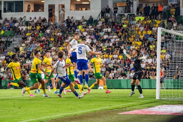 Alec Van Hoorenbeeck seen during UEFA Europa League qualifying game between teams of MSK Zilina and Hajduk Split (Matej Sagan Ball Raw Images) Zilina Anton Malatinsky Stadium Slovakia Copyright: xMatejxSaganx DSC05304
