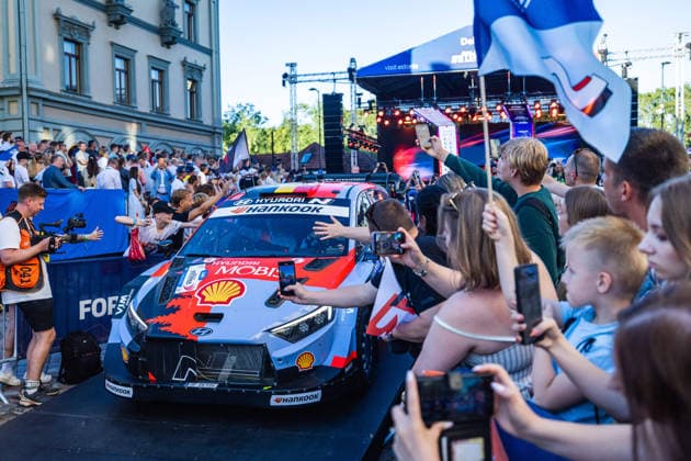 AUTO - WRC, Motorsport Rallye, WM - RALLY ESTONIA 2026 11 Thierry NEUVILLE, Martijn WYDAEGHE, HYUNDAI i20 N Rally1, action during the 2026 Rally Estonia, 8th round of the 2026 WRC WORLD RALLY CAR CHAMPIONSHIP, from July 16 to 29, 2026 at Tartu, Estonia - TartuEstonia  Copyright: xNikosxKatikisx
