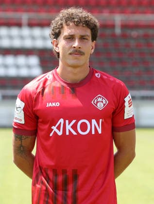 FC Würzburger Kickers; 3.Liga, Porträttermin 2026 2027, Dominic Schmidt (FC Würzburger Kickers); 3.Liga, Porträttermin 2026 2027 Würzburg AKON ARENA Bayern Deutschland *** FC Würzburger Kickers, 3rd Division, Photo Shoot 2026–2027, Team Photo by Dominic Schmidt, FC Würzburger Kickers, 3rd Division, Photo Shoot 2026–2027, Würzburg, AKON ARENA, Bavaria, Germany