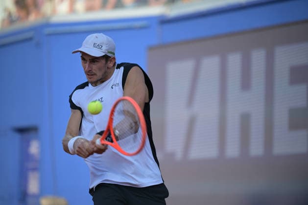 IPA86742905 - Matteo Arnaldi (ITA) during the ATP, Tennis Herren - Plava Laguna Croatia Open in Umag - Dzumhur vs. Arnaldi, International tennis match in Umag, Croatia, July 16, 2026  Copyright: xMarcoxTodaro IPAxSportx xx 86742905