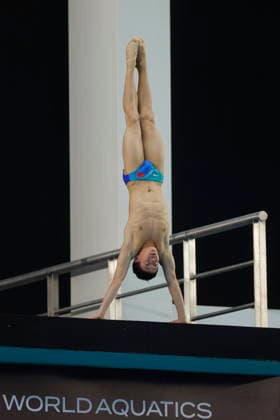 Mexico Diving Cup in Zapopan Zhihao Yang of China competes in the men s 10m platform event at the Mexico Diving Cup in Zapopan, Mexico, 16 July 2026. ZAPOPAN Mexico  Copyright: xFRANCISCOxGUASCOx