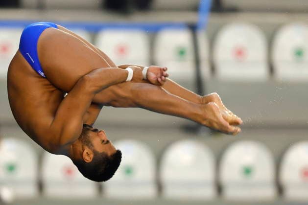 Mexico Diving Cup in Zapopan Alejandro Solarte of Colombia competes in the men s 10m platform event at the Mexico Diving Cup in Zapopan, Mexico, 16 July 2026. ZAPOPAN Mexico  Copyright: xFRANCISCOxGUASCOx
