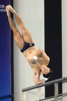 Mexico Diving Cup in Zapopan Randal Valdez of Mexico competes in the men s 10m platform event at the Mexico Diving Cup in Zapopan, Mexico, 16 July 2026. ZAPOPAN Mexico  Copyright: xFRANCISCOxGUASCOx