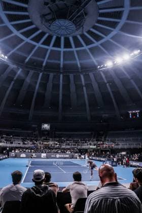 RECORD DATE NOT STATED corentin moutet e tallon griekspoor uts rio Rio de Janeiro (RJ), 07 16 2026 - sports tennis Brazil UTS RJ - match between Corentin Moutet x Tallon Griekspoor UTS Rio held at Maracanazinho in the city of Rio de Janeiro, this Thursday, July 16, 2026.(Foto: Gabby Costa Thenews2 imago images) SPO  Copyright: xGabbyxCostax