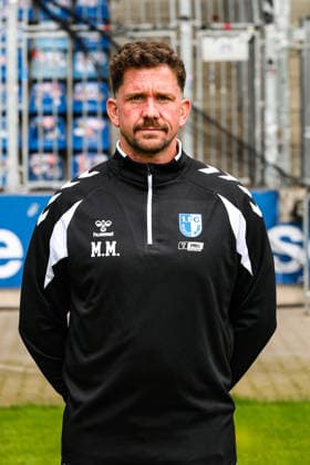 Physiotherapeut Matthias Meinel, 1. FC Magdeburg - 2. Fussball Bundesliga Porträttermin 2. BL 2026 2027 offizieller Fototermin 1. FC Magdeburg in der Avnet Arena in Magdeburg - Porträt, Portrait, Einzelbild, Deutschland, Fussball, Maenner, GER, 16.07.2026 *** Physical Therapist Matthias Meinel, 1. FC Magdeburg, 2. Bundesliga, Portrait Session, 2026–2027 Season, Official Photo Session, 1. FC Magdeburg at the Avnet Arena in Magdeburg, Portrait, Single Image, Germany, Soccer, Men, GER, July 16, 2026 Christian Schroedter
