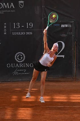 IPA86753719 - Lucija Ciric Bagaric of Croatia and Nika Radisic of Slovenia during their quarterfinal match against Daria Astachova of Russia and Sofia Lansere of Russia at the ATV Bancomat Tennis Open WTA, Tennis Damen 125 at the Antico Tiro a Volo Club on July 16, 2026 in Rome, Italy. (Photo by Roberto Bettacchi)  Copyright: xRobertoxBettacchi IPAxSportx xx 86753719