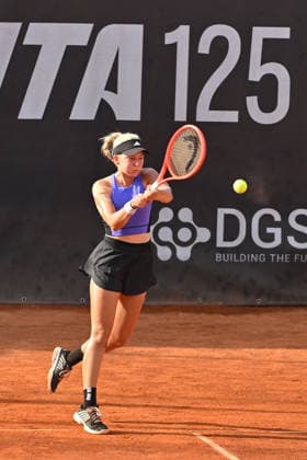 IPA86753837 - Nika Radisic of Slovenia, paired with Lucija Ciric Bagaric of Croatia, faced Daria Astachova of Russia and Sofia Lansere of Russia in the quarterfinals match at the ATV Bancomat Tennis Open WTA, Tennis Damen 125 at the Antico Tiro a Volo Club on July 16, 2026 in Rome, Italy. (Photo by Roberto Bettacchi)  Copyright: xRobertoxBettacchi IPAxSportx xx 86753837