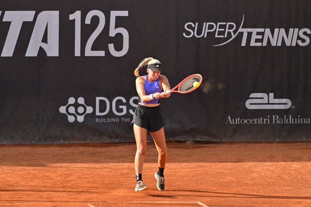 IPA86753847 - Nika Radisic of Slovenia, paired with Lucija Ciric Bagaric of Croatia, faced Daria Astachova of Russia and Sofia Lansere of Russia in the quarterfinals at the ATV Bancomat Tennis Open WTA, Tennis Damen 125 at the Antico Tiro a Volo Club on July 16, 2026 in Rome, Italy. (Photo by Roberto Bettacchi)  Copyright: xRobertoxBettacchi IPAxSportx xx 86753847