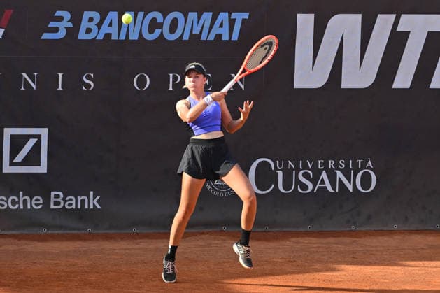 IPA86753824 - Nika Radisic of Slovenia, paired with Lucija Ciric Bagaric of Croatia, faced Daria Astachova of Russia and Sofia Lansere of Russia in the quarterfinals match at the ATV Bancomat Tennis Open WTA, Tennis Damen 125 at the Antico Tiro a Volo Club on July 16, 2026 in Rome, Italy. (Photo by Roberto Bettacchi)  Copyright: xRobertoxBettacchi IPAxSportx xx 86753824