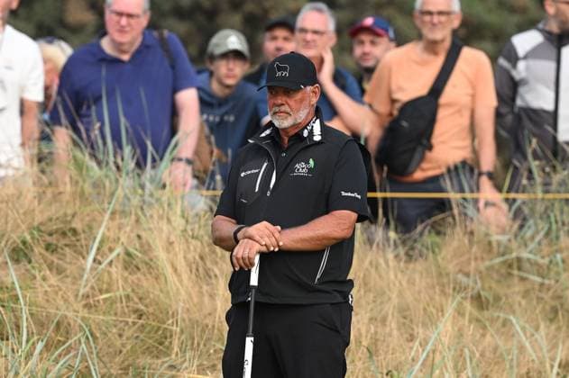 Darren Clarke (NIR) on the 1st Green 154th Open Golf Championships, Royal Birkdale, Southport, UK - 17 Jul 2026Southport Royal Birkdale United Kingdom  Copyright: xGreigxCowie Shutterstockx 16988294r