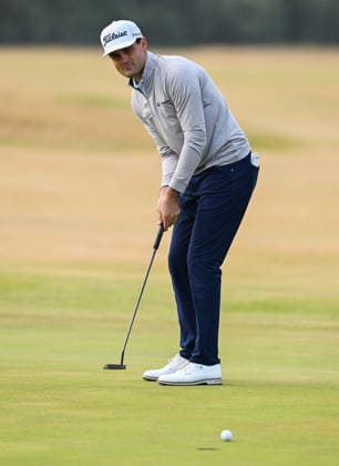 Jackson Suber (USA) gets his second round under way on the 1st Green 154th Open Golf Championships, Royal Birkdale, Southport, UK - 17 Jul 2026Southport Royal Birkdale United Kingdom  Copyright: xGreigxCowie Shutterstockx 16988294l