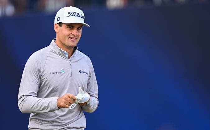 Jackson Suber (USA) on the 1st Tee 154th Open Golf Championships, Royal Birkdale, Southport, UK - 17 Jul 2026Southport Royal Birkdale United Kingdom  Copyright: xGreigxCowie Shutterstockx 16988294ae