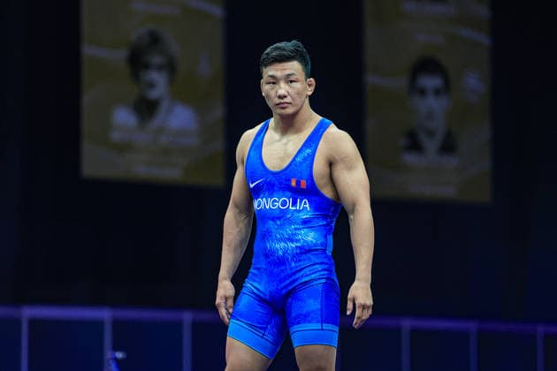 Wrestling Ranking Series Polyak & Janos & Istvan Memorial 79kg FS - Suldkhuu Olonbayar (MGL) *** Wrestling Ranking Series: Janos Istvan Polyak Memorial, 79 kg Freestyle, Suldkhuu Olonbayar (MGL) Copyright: xUnitedxWorldxWrestlingx xAmirrezx United World Wrestling Kadir C