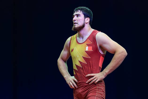 Wrestling Ranking Series Polyak & Janos & Istvan Memorial 97kg FS - Akhmed Magomed O Tazhudinov (BRN) *** Wrestling Ranking Series: Janos Istvan Polyak Memorial, 97 kg Freestyle: Akhmed Magomed O. Tazhudinov (BRN) Copyright: xUnitedxWorldxWrestlingx xAmirrezx United World Wrestling Kadir C