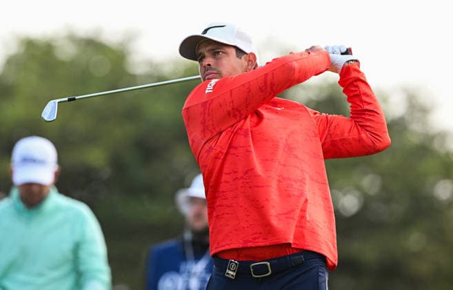 Bernd Wiesberger (AUS) on the 2nd Tee 154th Open Golf Championships, Royal Birkdale, Southport, UK - 17 Jul 2026Southport Royal Birkdale United Kingdom  Copyright: xGreigxCowie Shutterstockx 16988294ai
