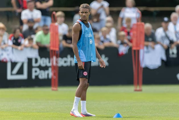 Training Eintracht Frankfurt Jean-Matteo Bahoya (Eintracht Frankfurt, 19). Training von Eintracht Frankfurt am 15. Juli 2026 im Deutsche Bank Park in Frankfurt am Main., Frankfurt am Main Hessen Deutschland Deutsche Bank Park