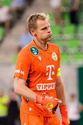 Ferencvaros v Vojvodina, UEFA Europa League qualification, Budapest, Hungary Budapest, Hungary. 16th, July 2026. Goalkeeper Denes Dibusz of Ferencvaros seen during the UEFA Europa League qualification match between Ferencvaros and Vojvodina at Groupama Arena in Budapest. Hungary, Budapest  Copyright: xGonzalesxPhoto BalazsxPopalx
