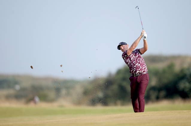 154th Open Golf Championships - Round 2 Matt Wallace of England hits a shot from the fairway during Round 2 of the British Open Golf Championships at Royal Birkdale in Southport, Britain, 17 July 2026. SOUTHPORT UNITED KINGDOM  Copyright: xADAMxVAUGHANx
