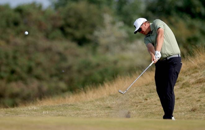 154th Open Golf Championships - Round 2 Sami Valimaki of Finland hits a shot from the fairway on the 9th hole during Round 2 of the British Open Golf Championships at Royal Birkdale in Southport, Britain, 17 July 2026. SOUTHPORT UNITED KINGDOM  Copyright: xADAMxVAUGHANx