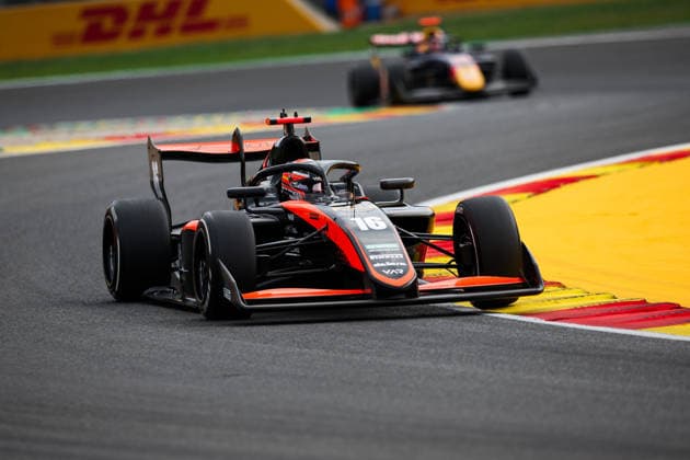 AUTO - FORMULA 3 2026 - SPA 16 DEL PINO Bruno (esp), Van Amersfoort Racing, Dallara F3 2025, action during the 6th round of the 2026 FIA Formula 3 Championship from July 17 to 19, 2026 on the Circuit de Spa-Francorchamps, in Stavelot, Belgium -  Copyright: xEricxAlonsox