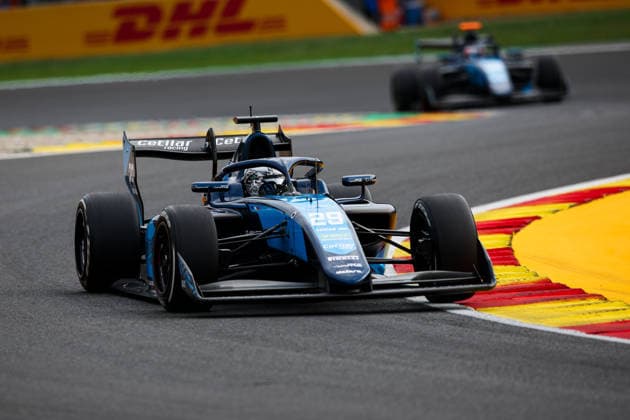 AUTO - FORMULA 3 2026 - SPA 29 LACORTE Nicola (ita), DAMS Lucas Oil, Dallara F3 2025, action during the 6th round of the 2026 FIA Formula 3 Championship from July 17 to 19, 2026 on the Circuit de Spa-Francorchamps, in Stavelot, Belgium -  Copyright: xEricxAlonsox