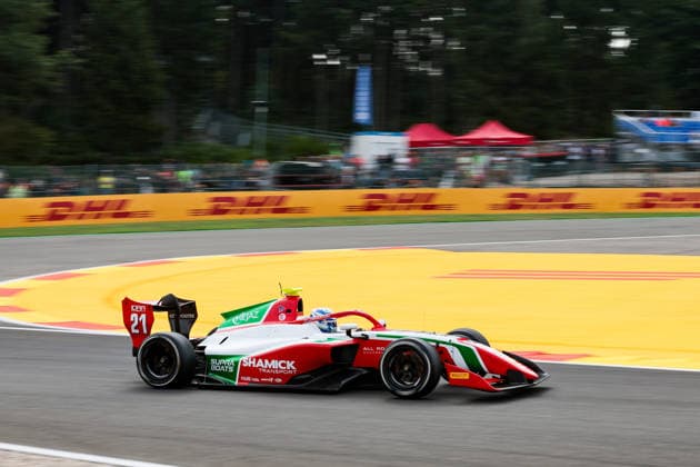 AUTO - FORMULA 3 2026 - SPA 21 WHARTON James (aus), Prema Racing, Dallara F3 2025, action during the 6th round of the 2026 FIA Formula 3 Championship from July 17 to 19, 2026 on the Circuit de Spa-Francorchamps, in Stavelot, Belgium -  Copyright: xEricxAlonsox