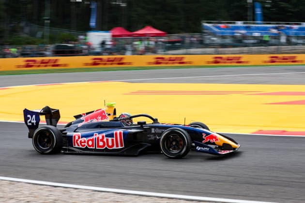 AUTO - FORMULA 3 2026 - SPA 24 McLAUGHLIN Fionn (irl), Hitech TGR, Dallara F3 2025, action during the 6th round of the 2026 FIA Formula 3 Championship from July 17 to 19, 2026 on the Circuit de Spa-Francorchamps, in Stavelot, Belgium -  Copyright: xEricxAlonsox