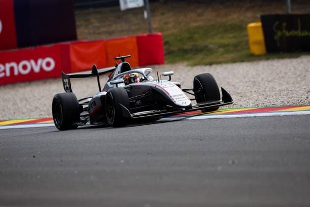 AUTO - FORMULA 3 2026 - SPA 23 SHIN Michael (kor), Hitech TGR, Dallara F3 2025, action during the 6th round of the 2026 FIA Formula 3 Championship from July 17 to 19, 2026 on the Circuit de Spa-Francorchamps, in Stavelot, Belgium -  Copyright: xEricxAlonsox