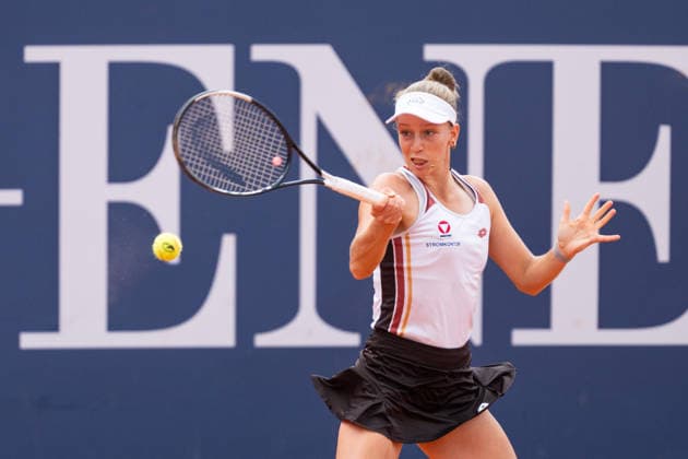 TENNIS - WTA, Tennis Damen Generali Open Ladies Kitzbuehel KITZBUEHEL,AUSTRIA,17.JUL.26 - TENNIS - WTA Tour, Generali Open Ladies Kitzbuehel. Image shows Sinja Kraus (AUT).  GEPAxpictures xJulioxArellano
