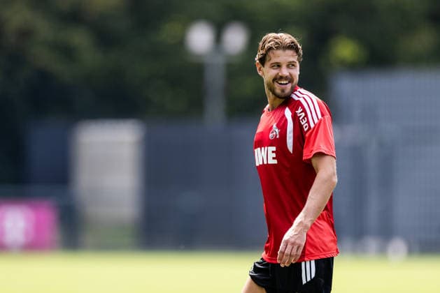 COLOGNE, GERMANY - JULY 17: Imad Rondic (1. FC Koeln) smiling while training individually during a training session of season 2026 27 at Geissbockheim on July 17, 2026 in Cologne, Germany. North Rhine Westphalia Germany Copyright: xSteffiexWunderlx