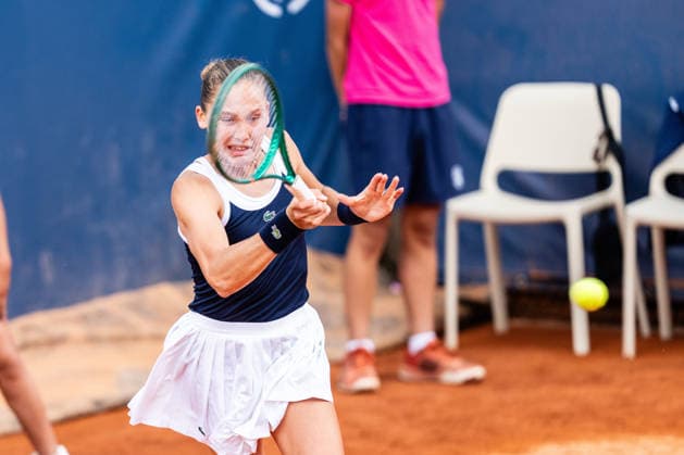 TENNIS - WTA, Tennis Damen Generali Open Ladies Kitzbuehel KITZBUEHEL,AUSTRIA,17.JUL.26 - TENNIS - WTA Tour, Generali Open Ladies Kitzbuehel. Image shows Erika Andreeva (RUS).  GEPAxpictures xJulioxArellano