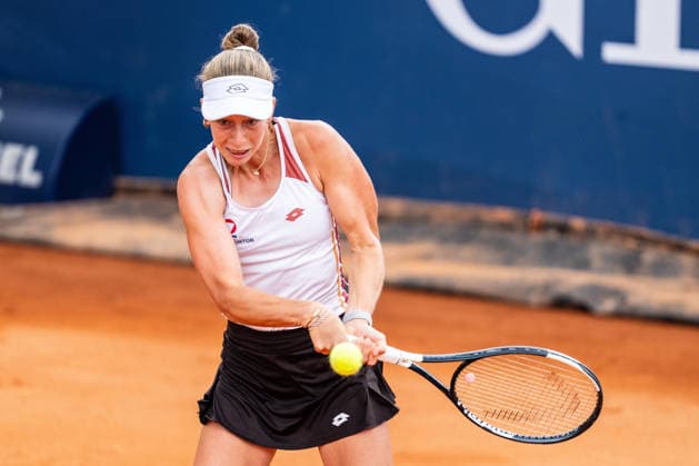 TENNIS - WTA, Tennis Damen Generali Open Ladies Kitzbuehel KITZBUEHEL,AUSTRIA,17.JUL.26 - TENNIS - WTA Tour, Generali Open Ladies Kitzbuehel. Image shows Sinja Kraus (AUT).  GEPAxpictures xJulioxArellano
