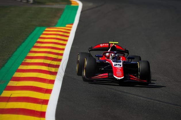 AUTO - FORMULA 2 2026 - SPA 25 BENNETT John (gbr), Trident, Dallara F2 2024, action during the 8th round of the 2026 FIA Formula 2 Championship from July 17 to 19, 2026 on the Circuit de Spa-Francorchamps, in Stavelot, Belgium -  Copyright: xEricxAlonsox