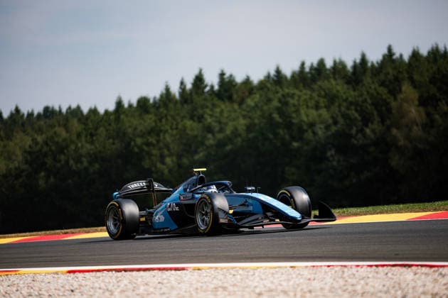 AUTO - FORMULA 2 2026 - SPA 08 BILINSKI Roman (pol), DAMS Lucas Oil, Dallara F2 2024, action during the 8th round of the 2026 FIA Formula 2 Championship from July 17 to 19, 2026 on the Circuit de Spa-Francorchamps, in Stavelot, Belgium -  Copyright: xEricxAlonsox