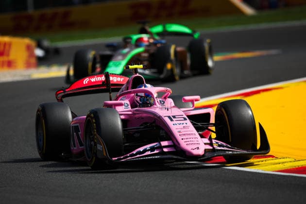 AUTO - FORMULA 2 2026 - SPA 15 DUNNE Alex (irl), Rodin Motorsport, Dallara F2 2024, action during the 8th round of the 2026 FIA Formula 2 Championship from July 17 to 19, 2026 on the Circuit de Spa-Francorchamps, in Stavelot, Belgium -  Copyright: xEricxAlonsox