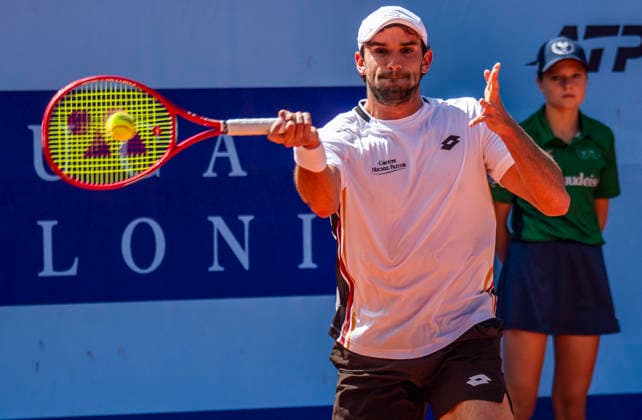 July 17, 2026, Gstaad, Bern, Switzerland: Gstaad Switzerland, 07 17 2026: VALENTIN VACHEROT of Monaco is in action during quater-finals of EFG Swiss Open Gstaad ATP, Tennis Herren 250,Tennis Herren 250, which is known as the Swiss Gstaad Open and took place at Roy Emerson Arena in Gstaad, which is located in the famous ski resort of Gstaad and which is located in the Bernese Oberland. Tennis 2026: Swiss Open  - ZUMAd206 20260717_zip_d206_028 Copyright: xEricxDubostx