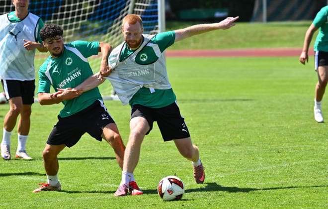 18.07.2026 - Fussball - 2. Bundesliga - Saison 2026 2027 - SpVgg Greuther Fürth Fuerth - Trainingslager Bad Wörishofen - - xwoxzix - Mehmet Avlayici (44, SpVgg Greuther Fürth ) Paul Will (13, SpVgg Greuther Fürth ) *** July 18, 2026 Soccer 2. Bundesliga 2026–2027 Season SpVgg Greuther Fürth Fürth Training Camp in Bad Wörishofen xwoxzix Mehmet Avlayici 44, SpVgg Greuther Fürth Paul Will 13, SpVgg Greuther Fürth