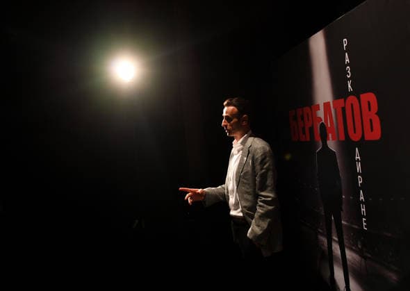 Dimitar Berbatov in the lead role in his own theater performance Former Manchester United, ManU footballer Dimitar Berbatov poses in front of the theater poster of the play Decoding in Sofia of Sofia, Bulgaria on 17 July, 2026. Dimitar Berbatov announced that he will take to the theater stage in the fall. He will play the lead role in his own original theater performance, through which he will take the audience beyond football to the difficult decisions, doubts, fear, ambition, character and the price of success. Sofia Bulgaria  Copyright: xMatrixxImagesx xVassilxDonevx