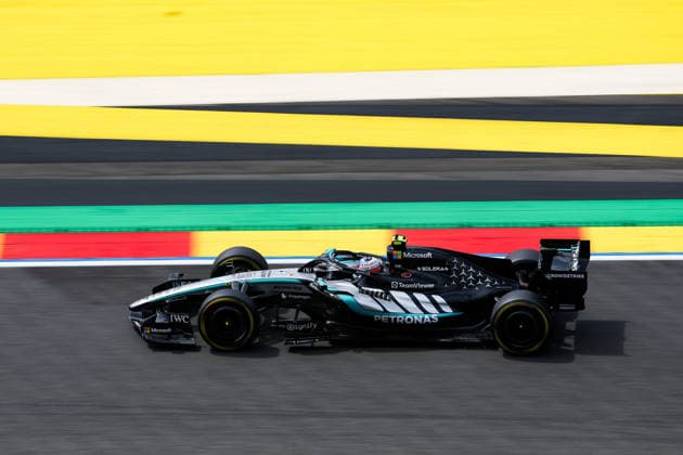 F1 - BELGIAN GRAND PRIX 2026 12 KIMI ANTONELLI Andrea (ita), Mercedes AMG F1 Team W17, action during the Formula 1 Belgian Grand Prix 2026, 10th round of the 2026 Formula One World Championship, WM, Weltmeisterschaft from July 17 to 19, 2026 on the Circuit de Spa-Francorchamps, in Stavelot, Belgium -  Copyright: xANTONINxVINCENTx